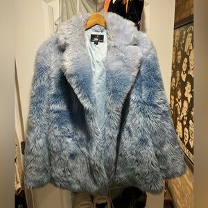 UF Unreal Fur Oversized coat